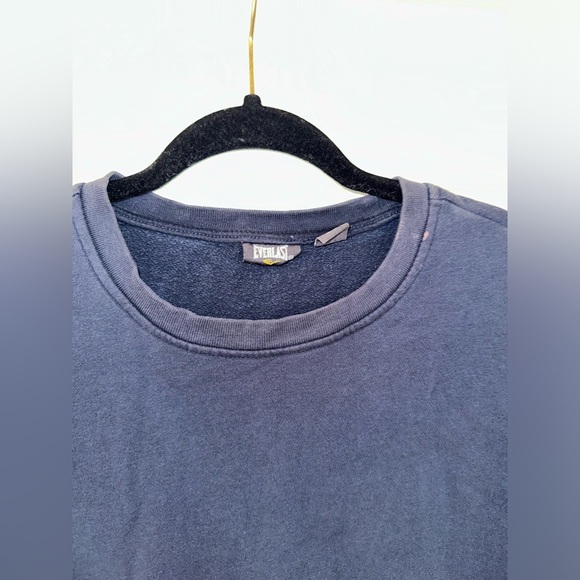 Men’s Everlast Blue Sweater size Large - Picture 5 of 8